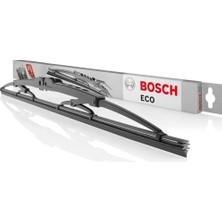 Cekar Store Bosch Tekli Eco Silecek 35-70 cm Arası Seçenekli (Siyah, 55, Santimetre)