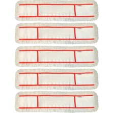 PremiumPort Yedek Nemli Mop Seti, 80 Cm, 5 Adet, Temizlik Için Ideal Çözümler