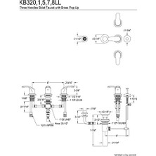 Daisy Home KB320LL Taharet Musluğu, Mat Siyah
