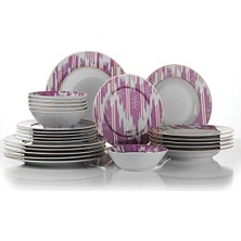 Daisy Home Kütahya Porselen Leonberg 6 Kişilik 24 Parça Yemek Takımı 1056318