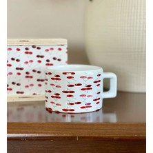 Daisy Home Giftmoda Kiraz Tasarımlı Kutulu Kupa
