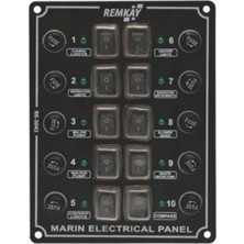 Remkay Tekne & Karavan 10LU (5+5) Switch Sigorta Paneli