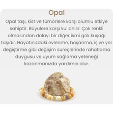 Doğal Jasper Taş Bileklik Tesbih Erkek – Çok Amaçlı Bileklik Tespih, Sarı Kahve Desenli Hediyelik Model