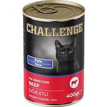 Cekar Store Konserve Kedi Sığır Etli Pate 400 gr
