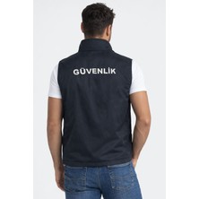 Arthur Erkek Yazlık Nakış Işlemeli Özel Güvenlik Yeleği - Önden Yazılı ve Reflektörlü