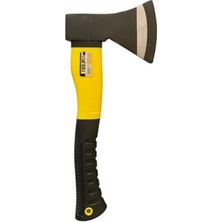 Cekar Store Busstier Fiber Saplı Balta Ergonomik Kaymaz Saplı Çelik Başlı Profesyonel Odun Kesme Balta Kamp ve Bahçe Kullanımı Için Dayanıklı Darbe Emici Saplı Balta