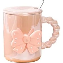 Daisy Home Fiyonk Motifli Seramik Kupa