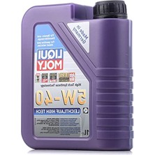 Cekar Store Liqui Moly Leichtlauf High Tech 5W-40 1 Litre Otomotiv Bakım Ürünü