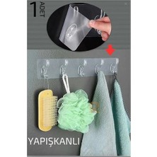 Nacario 5 Pinli Yapışkanlı Askı Xenoty 716049