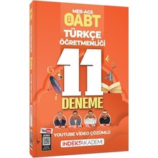 Indeks Akademi 2026 Öabt Meb-Ags Türkçe Öğretmenliği 11 Deneme Youtube Video Çözümlü - Enes Kaan Şahin Indeks Akademi Yayıncılık