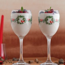 Daisy Home Lav Garlen 3'lü Su-Şarap Kadehi