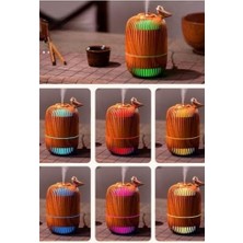 Daisy Home Kuş Figürlü Ahşap Buhar Difüzörü – LED Işıklı, Sessiz, Aromaterapi Uçucu Yağ Difüzörü ve Hava Nemlendirici – Şık Kafes Tasarımı ile Ev, Ofis ve Yatak Odası Için (Lavanta Hediyeli)