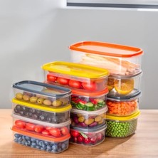 Cekar Store Porsima 1001 12 Li Derin Dondurucu Mikrodalga Saklama Kabı - Çok Amaçlı Gıda Erzak Saklama Kabı Seti