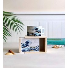 Daisy Home Giftmoda Dalga Tasarımlı Kutulu Kupa