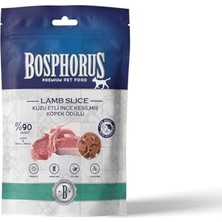 Cekar Store Kuzu Etli Ince Kesilmiş Köpek Ödülü, 80 Gram