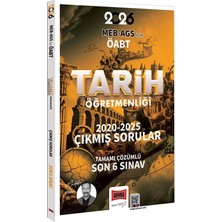 Yargı 2026 Öabt Meb-Ags Tarih Öğretmenliği Çıkmış Sorular Son 6 Sınav 2020-2025 Çözümlü - Mustafa Özdemir Yargı Yayınları