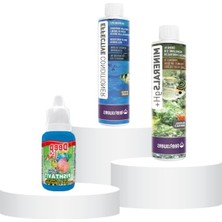 Cekar Store Akvaryum Su Düzenleyici,mineral ve Vitamin Seti