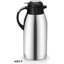 Cekar Store Penguen PNG-1300B 3 Litre Çift Katlı Çelik Çay Termosu