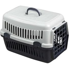 Cekar Store Kapalı Maxi Kedi Tuvalet Kabı Üsten Açılır + Taşıma Kabı + Elekli Pas Pas Maxi Taşıma Kabı Pas Pas