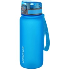 Daisy Home Uzspace Fiftyfifty 650ML Yeni Koleksyion Tritan Su Matarası Mavi