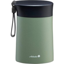 Cekar Store Bistro Thermavac Paslanmaz Çelik Yemek Termosu 0.40 Lt, Yeşil