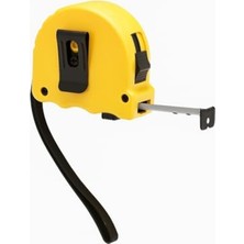 Cekar Store Busstier Şerit Metal Metre, 5 Metre 25 Mm, 5 Metre 19 Mm, 3 Metre 16 Mm, Otomatik Kilitlemeli, Çelik Şerit, Yüksek Hassasiyetli, Dayanıklı, Ergonomik Kasa, Pratik Kemer Askılı (3MT/16MM)