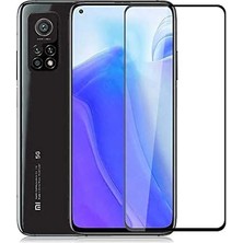 Daisy Home Mi 10T Pro 5g ile Uyumlu Pet Full Ekran Koruyucu Siyah