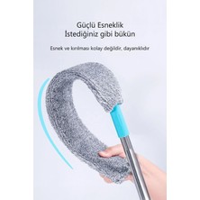 PremiumPort Çok Amaçlı Esnek Yüzey Temizleme Aparatı, Yatak ve Dolap Altı Toz Alma