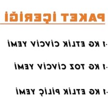 Cekar Store Ipek Değirmen 3 kg Tavuk Civciv Yem Paketi Etlik Toz Civciv Yemi