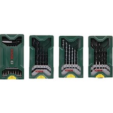 Cekar Store Bosch Professional Accessories X-Line Mini 3+1 Set Ahşap Taş Metal Matkap Ucu 2607017071