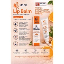 Meleys Balm Koruyucu Dudak Bakım Kremi Doğal Bitkisel Formül