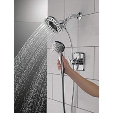 Daisy Home (Without Rough, Shower, Chrome) - T17264-I Ashlyn Monitor 17 Series Shower With IN2ITION Two-In-One Handshower Showerhead, Chrome
