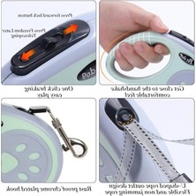 Cekar Store Otomatik Köpek Tasması 3 Metre Mavi – Geri Çekilebilir Kilitli Makara Sistemi – Dayanıklı Şerit Halat – Ergonomik Kaymaz Sap – Küçük ve Orta Irk Köpekler Için Gezdirme Tasması