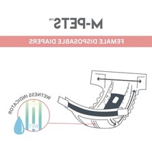 Cekar Store Dıapers Dişi Köpekler Için Külot (M) 10LU