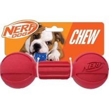 Cekar Store Barbell Chew Köpek Oyuncağı, Büyük, Kırmızı