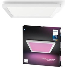 Cekar Store Hue Tento Wca Slim Kare Tavan Paneli 40X40CM - Beyaz