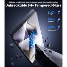 Daisy Home - Galaxy S25 Ultra ile Uyumlu Ekran Koruyucu Cam Full Kaplama Düz Tempered Glass Screen Zırh (1ADET)