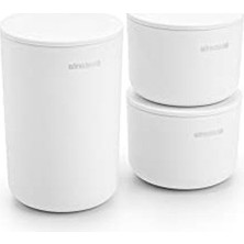 Cekar Store Konteyner Tutucu 3 Pcs Beyaz