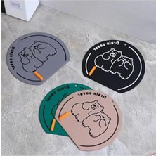 Cekar Store Tineke Banyo ve Mutfak Lavabo Koku Önleyici Gider Koruyucu Silikon Sızdırmaz Ped 1 Adet Yeşil