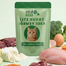 Cekar Store Kito Fresh Tavuk Etli Kedi Yemeği 80 G
