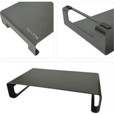 Cekar Store Prexua Riser Masaüstü Monitör Standı - Monitör Yükseltici (Siyah, Medium)