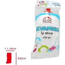 PremiumPort Yumuşak Pamuk Ip Mop, 300GR, Temizlik Için Idealdir