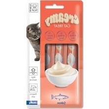 Cekar Store Creamy Somon Balıklı Kedi Ödülü 4X15GR