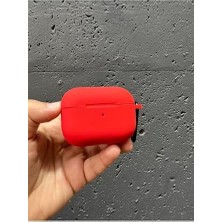 Daisy Home (4382) Kırmızı Silikon Kulaklık Kılıfı Pro 2 ile Uyumlu