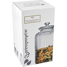 Cekar Store Paşabahçe Viva Dose 2.5 L, Cam, Şeffaf, 13,5 x 13,5 x 26 cm