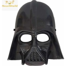 Nacario Yıldız Savaşları Maskesi Darth Vader Maskesi Siyah Renk