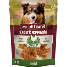 Cekar Store Chickenwrapsticks Mini Küçük Boy Tavuklu Burgu Çubuklar 9'lu, 112 gr Köpek Ödülü