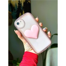 Daisy Home 7-8 - Se 2020 ile Uyumlu 3D Oyuncak Kalp Model Şeffaf Kılıf