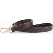 Cekar Store Hakiki Klasik Deri Köpek Gezdirme Kayışı (Kahverengi, Large)