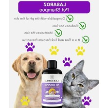 Cekar Store Kedi Köpek Şampuanı Lavanta ve Papatya Yağlı Tüy Dökme Önleyici Nemlendirci Etkili 250 ml